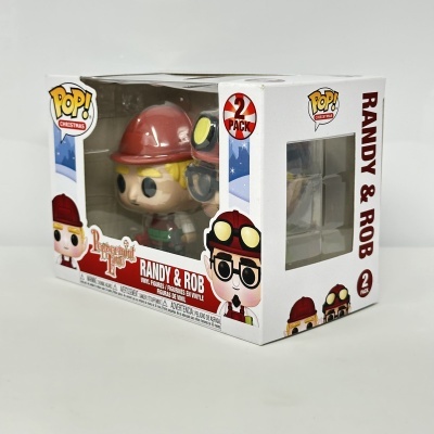 * 2ª MÃO * Funko POP! Christmas Peppermint Lane Randy & Rob 2 Pack