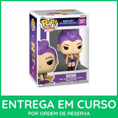 * PRÉ-RESERVA * Funko POP! Animation K-POP Demon Hunters Rumi #2257