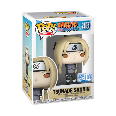Figura Funko Pop Tsunade Sannin Naruto Shippuden na caixa