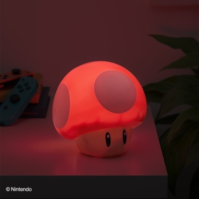 Mini Light Super Mario Mushroom 12cm