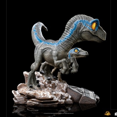 Figura MiniCo - Jurassic World Dominion - Blue And Beta