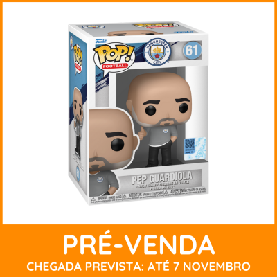 * EM PRÉ-VENDA ONLINE * Funko POP! Football Manchester City Football Club Pep Guardiola #61