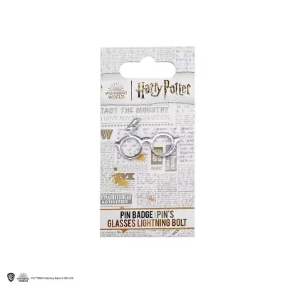 Pin Badge Harry Potter Glasses And Lightning Bolt