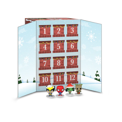 Funko Pocket POP! Marvel Holiday 12 Day Countdown Calendar 2024