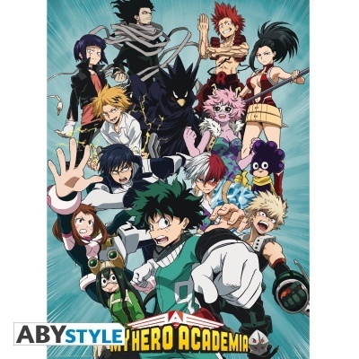 Poster Pack My Hero Academia (2 Unidades) 52cm x 38cm ABYstyle The Fan Experience