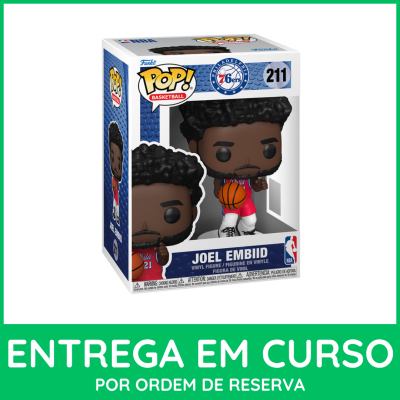 * PRÉ-RESERVA * Funko POP! Basketball NBA Philadelphia 76Ers Joel Embiid #211