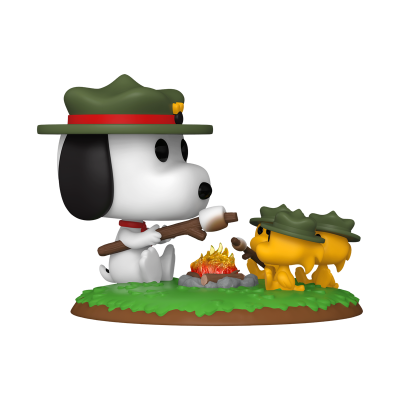Funko POP! Deluxe Television Peanuts Snoopy & Beagle Scouts #1587