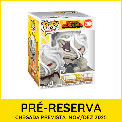 * PRÉ-RESERVA * Funko POP! Animation My Hero Academia Tomura Shigaraki 6" #2160 (Super Sized POP!)