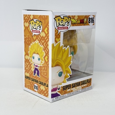* 2ª MÃO * Funko POP! Animation Dragon Ball Super Super Saiyan Caulifla #816