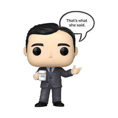 * PRÉ-RESERVA * Funko POP! Television The Office Michael Scott (That's What She Said) #1773