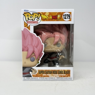 * 2ª MÃO * Funko POP! Animation Dragon Ball Super Super Saiyan Rose Goku Black #1279
