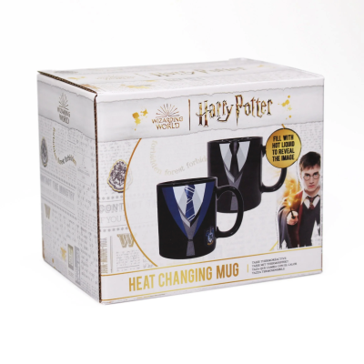 Mug Heat Change Harry Potter Ravenclaw Uniform 400ml Half Moon Bay