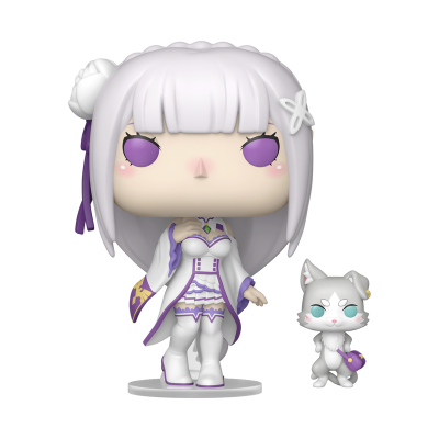 * PRÉ-RESERVA * Funko POP! Animation Re:ZERO Starting Life in Another World Emilia with Puck #2112