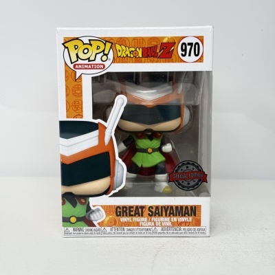 * 2ª MÃO * Funko POP! Animation Dragon Ball Z Great Saiyaman #970 SE