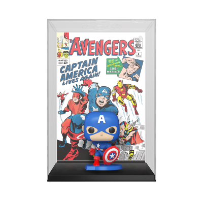 Funko POP! Comic Covers Marvel The Avengers Captain America #27