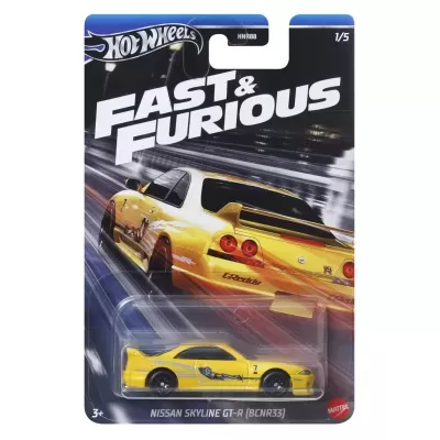 Miniatura Hot Wheels 1:64 - Fast & Furious: Racing Series Asst. HNR88 (1un)