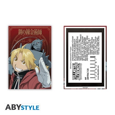 Íman Fullmetal Alchemist Edward and Alphonse
