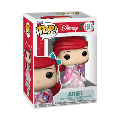 * PRÉ-RESERVA * Funko POP! Disney Holiday Princess Ariel #1615