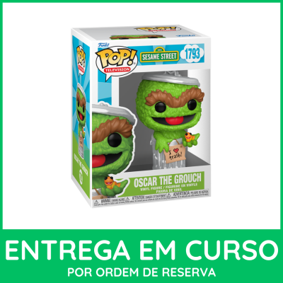 * PRÉ-RESERVA * Funko POP! Television Sesame Street Oscar The Grounch #1793