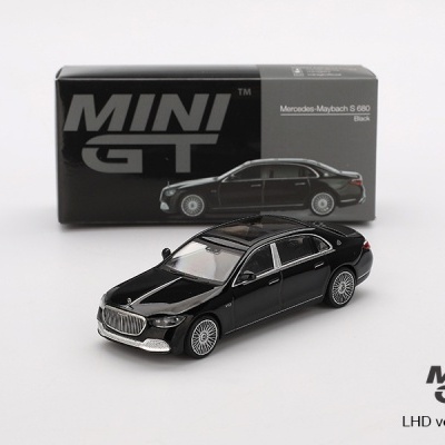 Diecast 1:64 Mercedes-Maybach S 680 Black - Mini GT