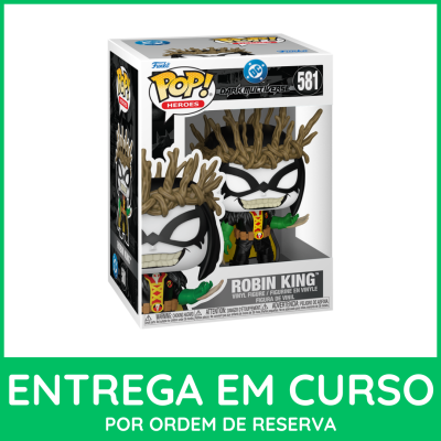 * PRÉ-RESERVA * Funko POP! DC Heroes Dark Multiverse Robin King #581