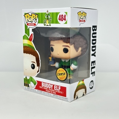 * 2ª MÃO * Funko POP! Movies Elf Buddy Elf #484 CHASE
