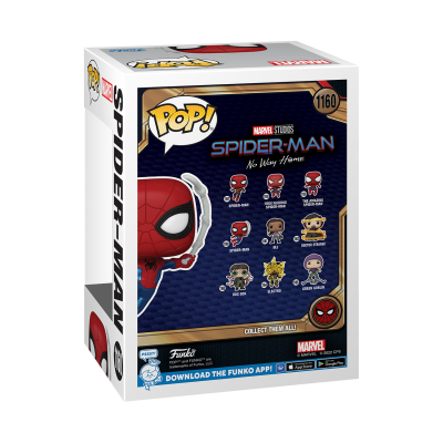 Funko POP! Marvel Studios Spider-Man No Way Home Spider-Man #1160 Metallic