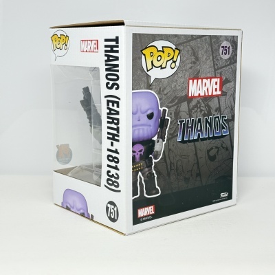 * 2ª MÃO * Funko POP! Marvel Thanos (Earth-18138) 6" #751 SE (Super Sized POP!)