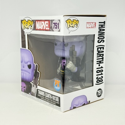 * 2ª MÃO * Funko POP! Marvel Thanos (Earth-18138) 6" #751 SE (Super Sized POP!)