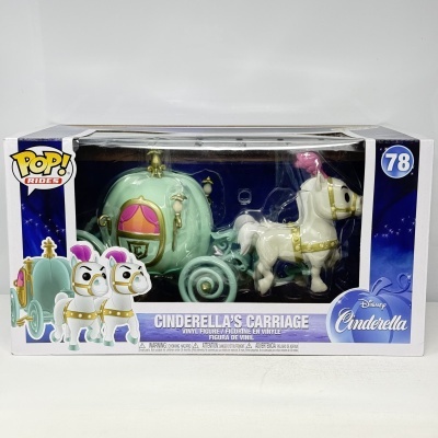 * 2ª MÃO * Funko POP! Rides Disney Cinderella Cinderella's Carriage #78