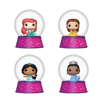 Funko Mini Globes Disney Princess (1 Un - Várias Personagens Disponíveis)