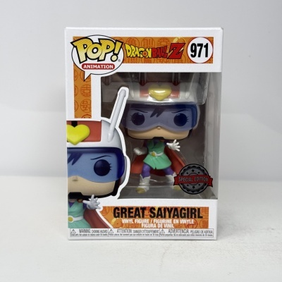 * 2ª MÃO * Funko POP! Animation Dragon Ball Z Great Saiyagirl #971 SE