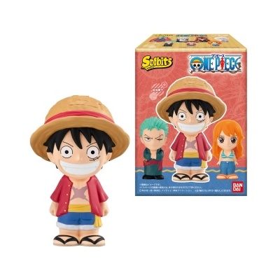 Figura Mistério One Piece Sofbits 10cm (1 Unidade)