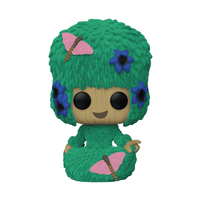 Funko POP! Marvel Studios I Am Groot Fancy Groot #1191 Flocked Special Edition