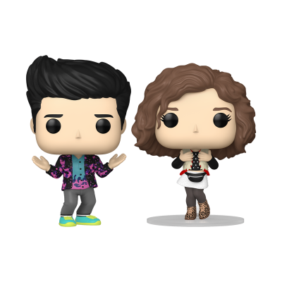 Funko POP! Television Parks And Recreation "Don't Be Suspicious" Jean-Ralphio & Mona Lisa 2 Pack