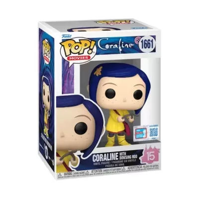 Funko POP! Movies Coraline Coraline With Dowsing Rod #1661 New York Comic Con 2024 Exclusive
