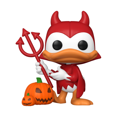 Funko POP! Disney Mickey And Friends Devil Donald with Pumpkin #1446 SE