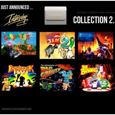 Cartucho com Jogos Interplay Collection 2 Blaze Evercade #07