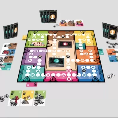 Jogo de Tabuleiro - Who’s In The House? (Versão PT)