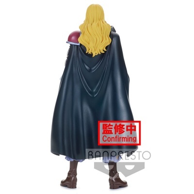 Figura One Piece DXF The Grandline Men Vol.16 Basil Hawkins Wanokuni PVC 17cm Banpresto