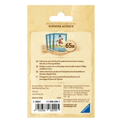 Disney Lorcana Trading Card Game Scrooge McDuck Sleeves
