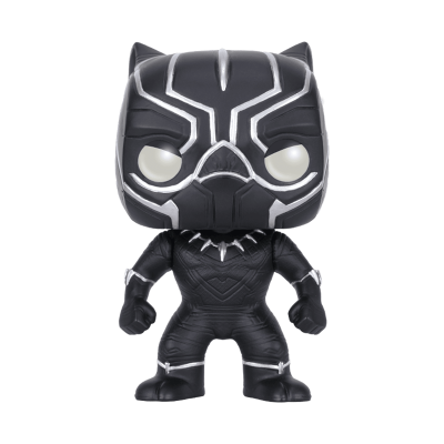 Funko POP! Marvel Civil War Captain America Black Panther #130