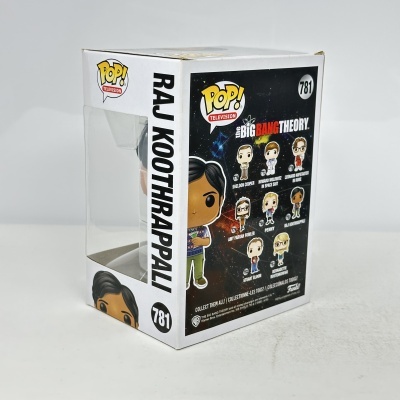 Embalagem POP! Television Raj Koothrappali The Big Bang Theory 781