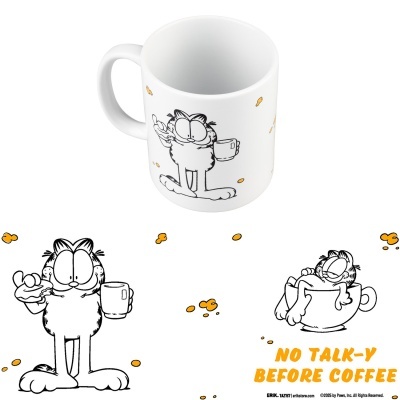 Mug Garfield "No talk-y before Coffee" 350ml