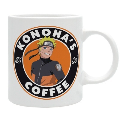 Mug Naruto Shippuden "Konoha's Coffee" 320ml
