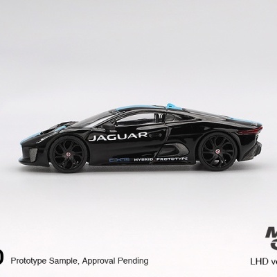 Diecast 1:64 Jaguar C-X75 Black - Mini GT