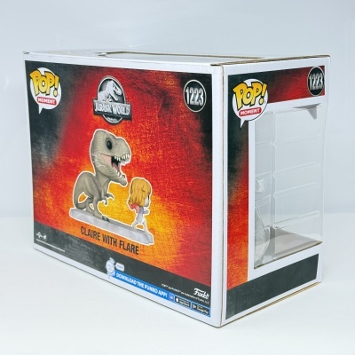 * 2ª MÃO * Funko POP! Moment Movies Jurassic World Claire With Flare #1223 SE
