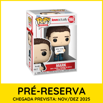 * PRÉ-RESERVA * Funko POP! Movies Love Actually Mark #1960