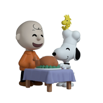 Figura Peanuts Charlie & Snoopy Thanksgiving 12cm Youtooz Collectibles