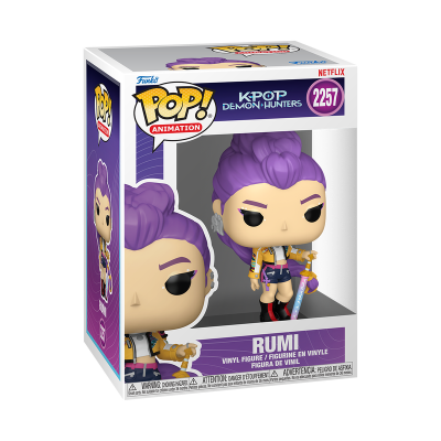* PRÉ-RESERVA * Funko POP! Animation K-POP Demon Hunters Rumi #2257